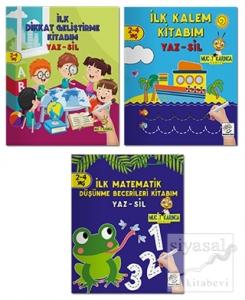 2-4 Yaş Evde Etkinlik Seti - Mucit Karınca Serisi YAZ-SİL Kitaplar