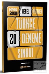 2021 KPSS Genel Yetenek Türkçe 20 Deneme Sınavı