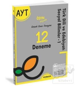 2022 AYT Türk Dili ve Edebiyatı Sosyal Bilimler 12 Deneme Sınavı