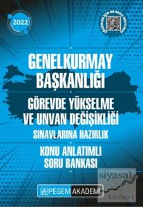 2022 Genelkurmay Başkanlığı Görevde Yükselme Konu Anlatımlı Soru Bankası