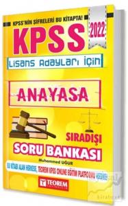 KPSS Lisans Anayasa Sıradışı Soru Bankası