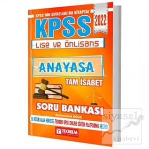 KPSS Lise Ön Lisans Anayasa Tam İsabet Soru Bankası