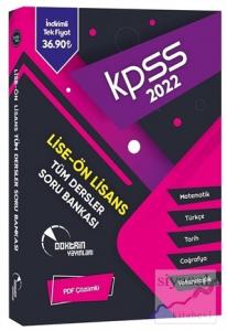 2022 KPSS Lise Ön Lisans Tek Kitap Tüm Dersler Soru Bankası