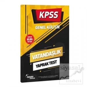 2022 KPSS Vatandaşlık Yaprak Test