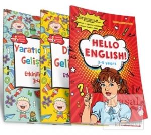 3-4 Yaş Çocuklar İçin Etkinlik Serisi Set (3 Kitap Takım)