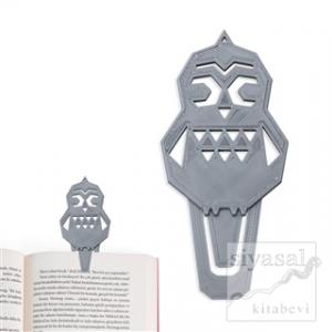 3D Ayraç Baykuş Gri