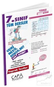 7.Sınıf Tüm Dersler Yaprak Test