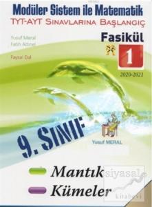 9.Sınıf Moduler Sistem İle Matematik Fasikül 1 (TYT Ayt Sınavlarına Başlangıç)
