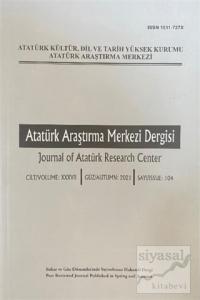 Atatürk Araştırma Merkezi Dergisi Sayı: 104 2021