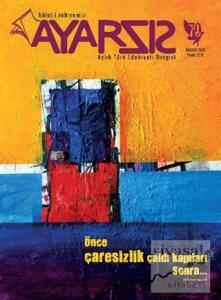 Ayarsız Aylık Türk Edebiyatı Dergisi Sayı: 70 Aralık 2021