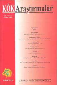 Kök Araştırmalar: Kök Sosyal ve Stratejik Araştırmalar Dergisi