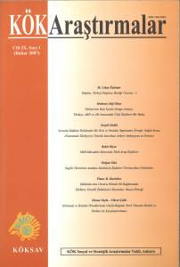Kök Araştırmalar: Kök Sosyal ve Stratejik Araştırmalar Dergisi