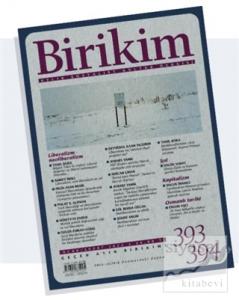 Birikim Aylık Edebiyat Kültür Dergisi Sayı: 393-394 Ocak Şubat 2022