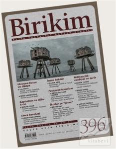 Birikim Aylık Edebiyat Kültür Dergisi Sayı: 396 Nisan 2022