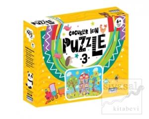 Çocuklar İçin Puzzle 3 (Kutulu)