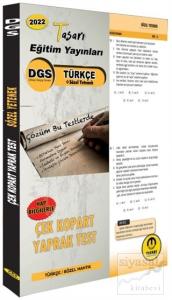 DGS Türkçe Sözel Yetenek Çek Kopar Yaprak Test