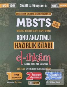 Diyanet İşleri Başkanlığı Örtaöğretim-Önlisans-Lisans(Tüm Adaylar) MBSTS Mesleki Bilgiler Seviye Tespit Sınavı Konu Anlatımlı Hazırlık Kitabı