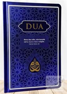 Dua (Rahle Boy Lacivert) (Ciltli)