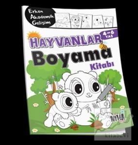 EAG Hayvanlar Boyama Kitabı 4-6 Yaş