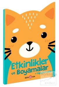 Etkinlikler ve Boyamalar + Yapıştırmalar (Kedicik)