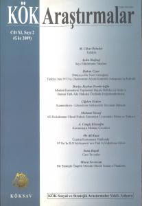 Kök Araştırmalar: Kök Sosyal ve Stratejik Araştırmalar Dergisi