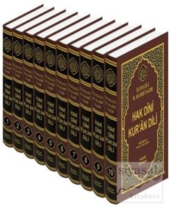 Hak Dini Kur'an Dili - 10 Cilt Takım - Büyük Boy (Ciltli)