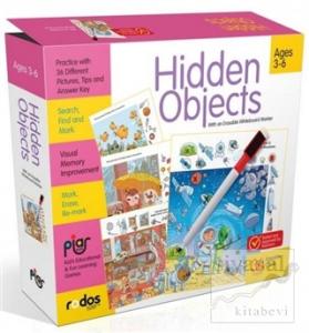 Hidden Objects - Practice With 36 Different Pictures - Search, Find And Mark - Ages 3-6