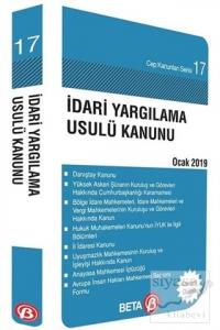 İdari Yargılama Usulü Kanunu Ocak 2019