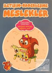 İletişim Haberleşme - Meslekler Çıkartmalı 5 Yaş