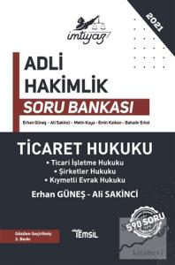 İmtiyaz Ticaret Hukuku Adli Hakimlik Soru Bankası 2021