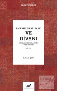 Kalkandelenli Sabri ve Divanı Cilt-2 (Ciltli)