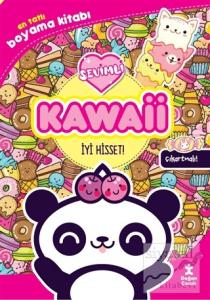 Kawaii İyi Hisset! En Tatlı Çıkartmalı Boyama Kitabı
