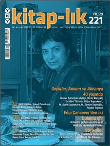 Kitap-lık Dergisi Sayı: 221 Mayıs - Haziran 2022