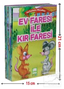 La Fontaine Masalları (10 Kitap Takım - Küçük Boy) (Ciltli)