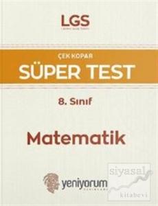 LGS Çek Kopar Süper Test 8. Sınıf Matematik