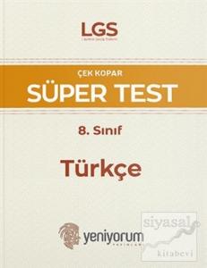 LGS Çek Kopar Süper Test 8. Sınıf Türkçe