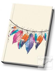 Renkli Yapraklar Defter Ciltli