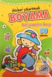 Sticker Çıkartmalı Boyama 4