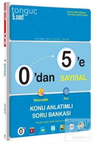 0'dan 5'e Sayısal Konu Anlatımlı Soru Bankası