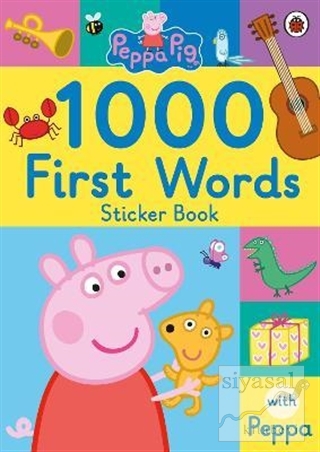 1000 First Words Sticker Book Peppa Pig