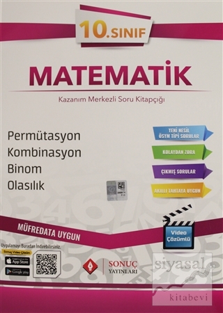 2019 - 2020 10. Sınıf Matematik Permütasyon Kombinasyon Binom Olasılık