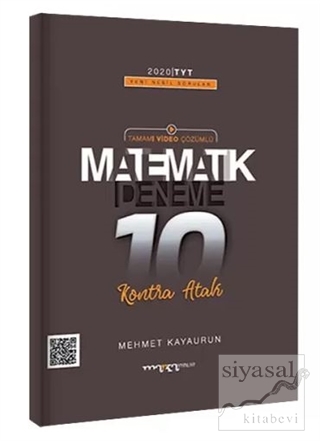 2020 TYT Yeni Nesil Kontra Atak Tamamı Video Çözümlü Matematik 10 Deneme
