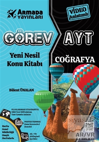 2021 Görev AYT Coğrafya Yeni Nesil Konu Kitabı Bülent Ünalan