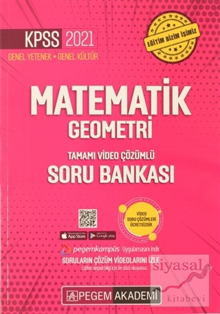 2021 KPSS Geometri Genel Yetenek Genel Kültür 
Soru Bankası