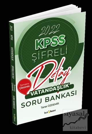 2021 KPSS Vatandaşlık Tamamı Çözümlü Soru Bankası Taner Özdemir