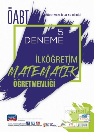 2021 ÖABT Öğretmenlik Alan Bilgisi İlköğretim Matematik Öğretmenliği 5 Deneme