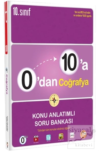0'dan 10'a CoğrafyaKonu Anlatımlı Soru Bankası