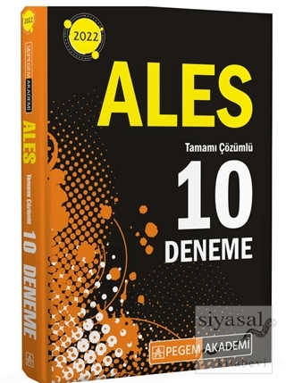 ALES Tamamı Çözümlü 10 Deneme