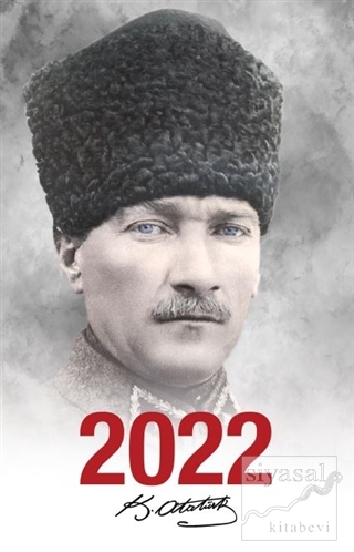 2022 Atatürk Ajandası Komutan - Beyaz