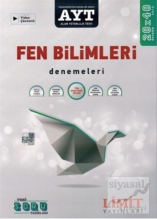 AYT Fen Bilimleri 20x40 Denemeleri